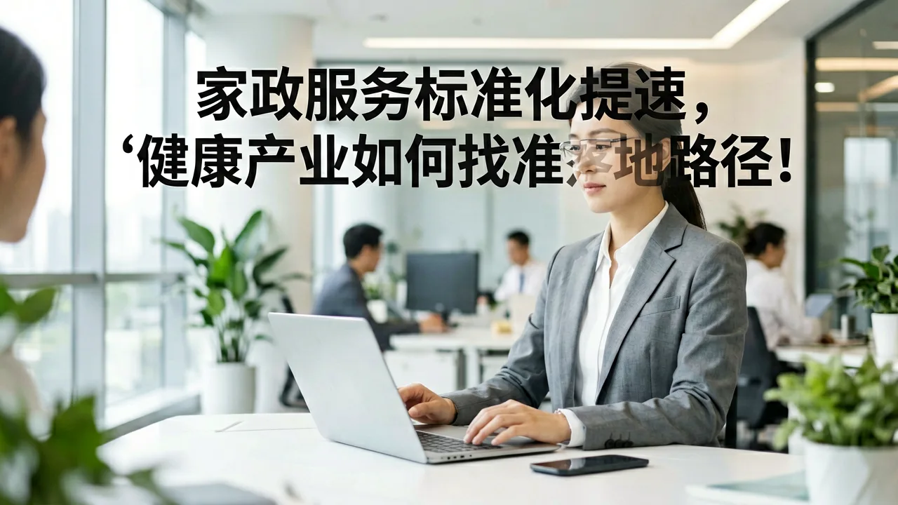 家政服务标准化提速，健康产业如何找准落地路径